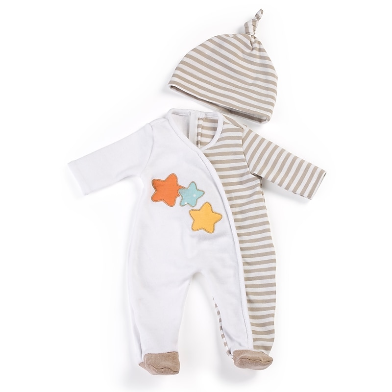 MINILAND Gender Neutral Fabric Pajamas for 15" Dolls (MLE31220) image 1