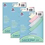 Pacon Array Computer Paper, 8.5" x 11", Assorted Pastel, 100 Sheets/Pack, 3/Pack (PAC101048-3)~#|#~sp145093550_sc7