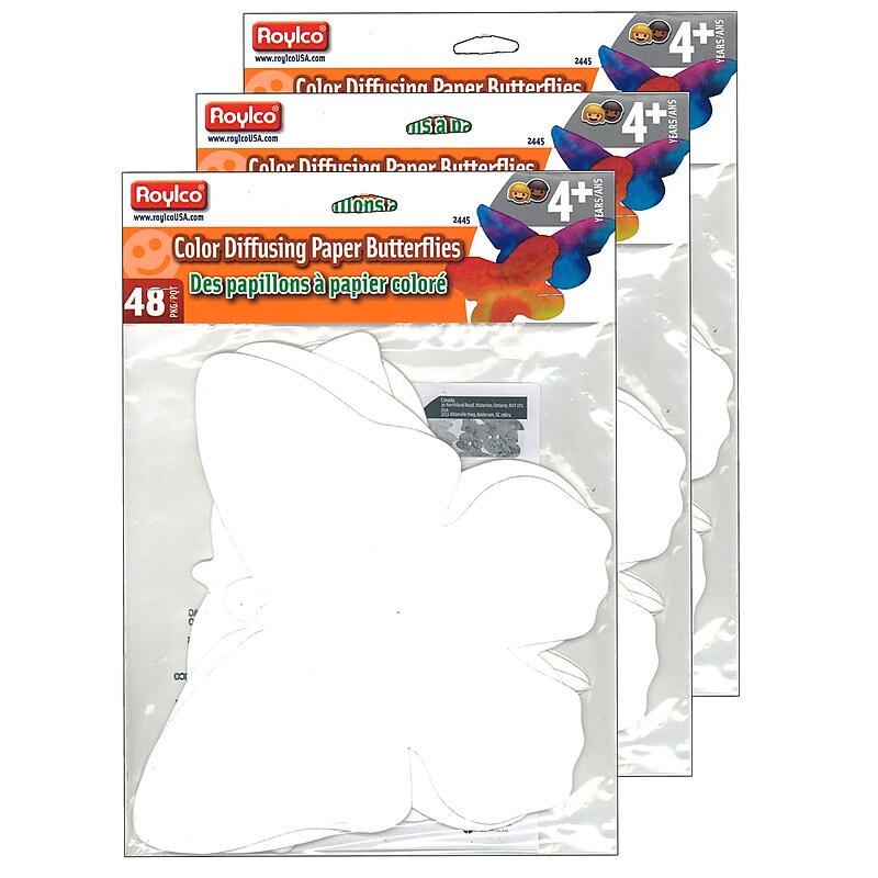 Roylco Color Diffusing Paper Sealife, 48 Per Pack, 3 Packs (R-2446-3) image 1