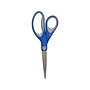 Westcott 8" Stainless Steel Scissors, Pointed Tip, Silver/Blue/Gray (17930)~#|#~sp145100501_sc7