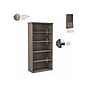 Bush Business Furniture Studio C 73"H 5-Shelf Bookcase with Adjustable Shelves, Modern Hickory Laminated Wood (SCB136MH)~#|#~sp145100523_sc7