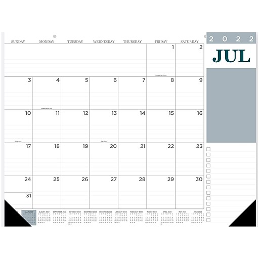 20222023 TF Publishing Professional 17" x 22" Academic Monthly Desk