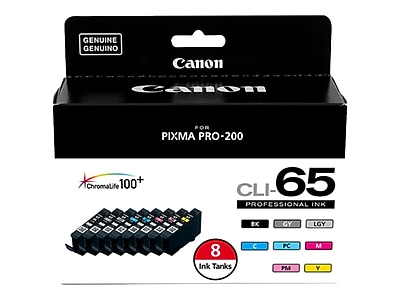 Canon CLI-65 Photo Ink Standard Yield Ink Cartridge, 8/Pack  (4215C007) Sansujyuku sansujyuku.com