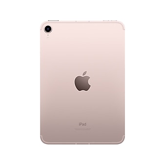 Apple iPad mini 8.3" Tablet, 64GB, WiFi, 6th Generation, Pink (MLWL3LL/A)