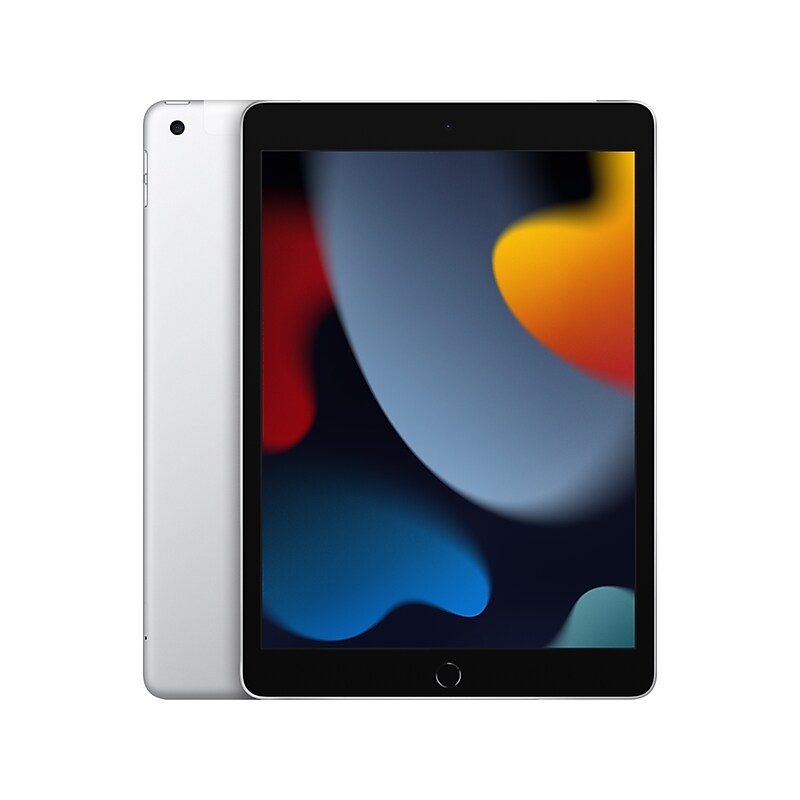 Apple iPad 10.2" Tablet, 64GB, WiFi, 9th Generation, Silver (MK2L3LL/A) image 1