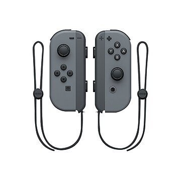 Nintendo Joy-Con Controllers (Left/Right), Gray (HACAJAAAA)