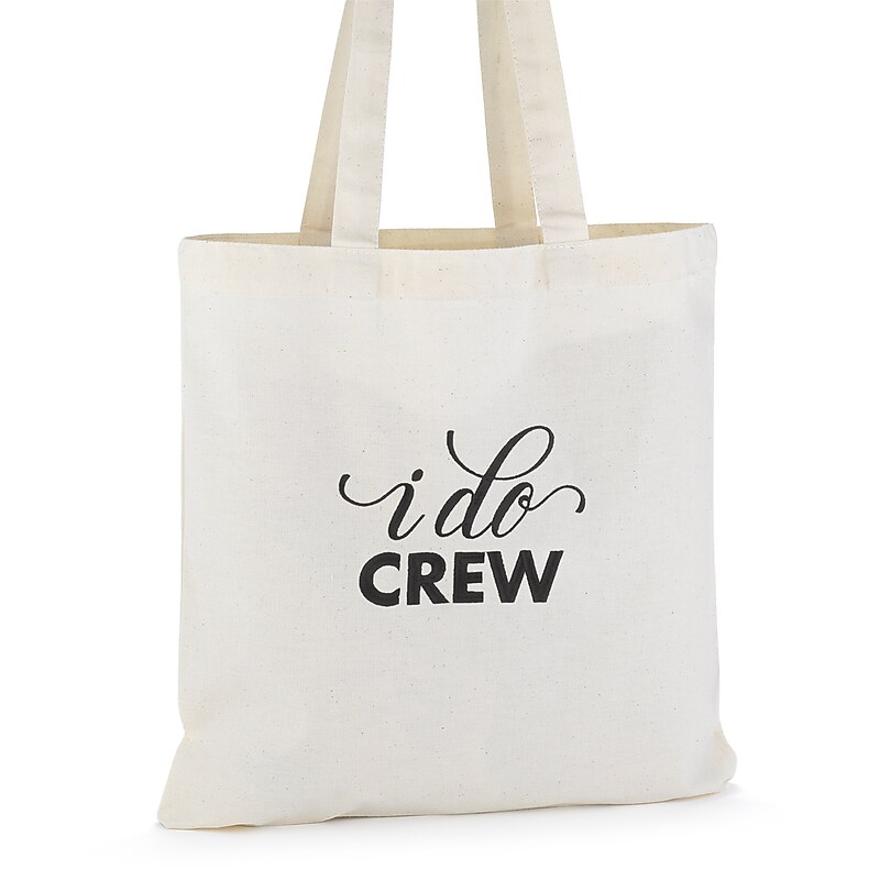 Hortense B. Hewitt I Do Crew Tote Bag, Cream Jute (55144ST) image 1