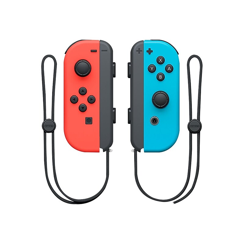 Nintendo Joy-Con Controllers (Left/Right), Neon Red/Blue (HACAJAEAA) image 1