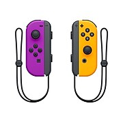 Nintendo Joy-Con Controllers (Left/Right), Neon Purple/Neon Orange (HACAJAQAA)