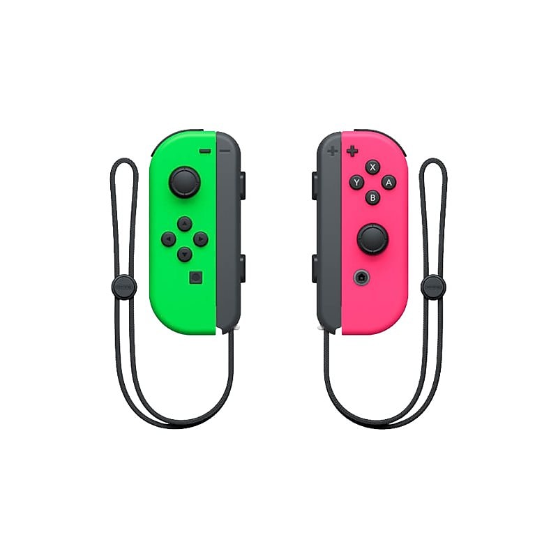 Nintendo Joy-Con Controllers (Left/Right), Neon Pink/Neon Green (HACAJAHAA) image 1
