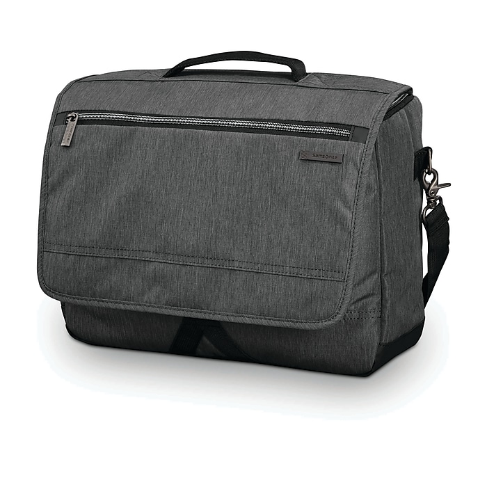 Samsonite Modern Utility Messenger Bag, Charcoal Heather