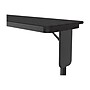 Correll Folding Table, 96" x 18", Black Granite/Black (SP1896TF-07)~#|#~sp145952578_sc7