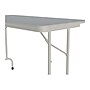 Correll Folding Table, 48" x 24", Gray (CF2448TF-15)~#|#~sp145952584_sc7