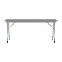 Correll Folding Table, 72" x 24", Gray (CF2472TF-15)~#|#~sp145952589_sc7