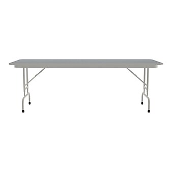 Correll Folding Table, 96" x 30", Gray (CFA3096TF-15)