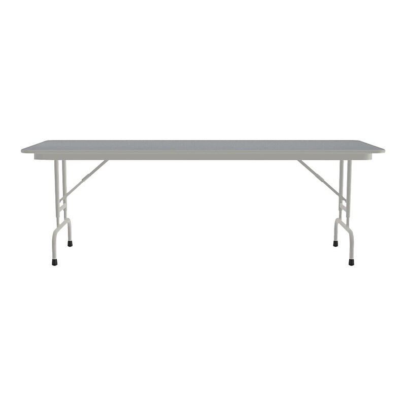 Correll Folding Table, 96" x 30", Gray (CFA3096TF-15) image 1