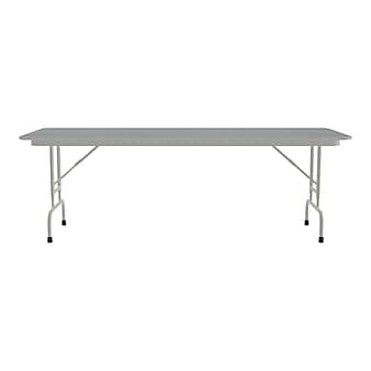 Correll Folding Table, 96" x 30", Gray (CFA3096TF-15)