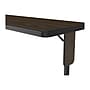 Correll Folding Table, 72" x 24", Black/Walnut (SP2472TF-01)~#|#~sp145952614_sc7
