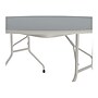 Correll Folding Table, 62" Dia., Gray (CF60TF-15)~#|#~sp145952620_sc7