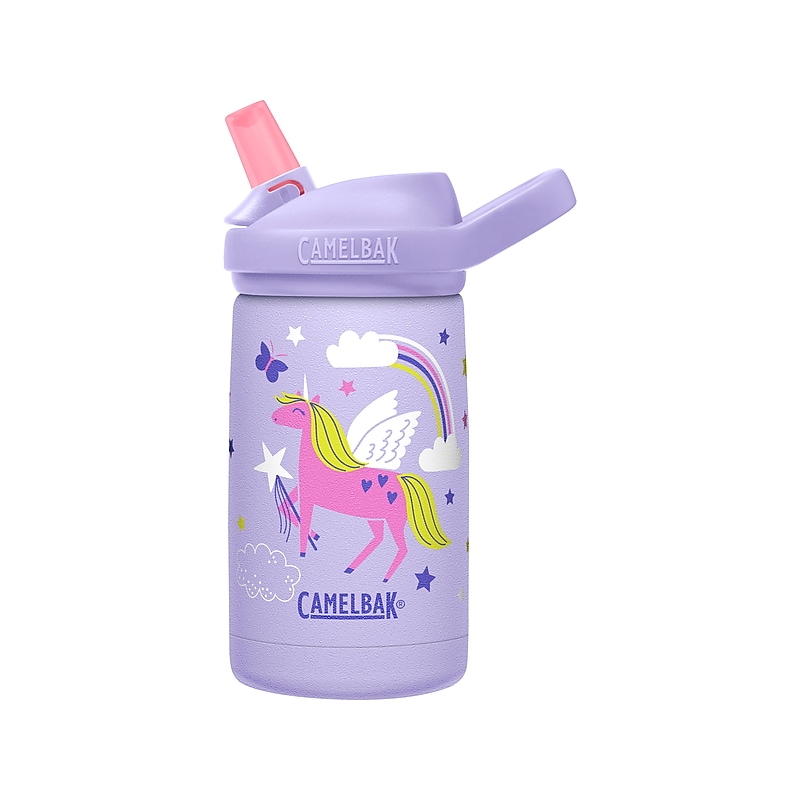 CamelBak Eddy+ Kids Water Bottle, Unicorn, 12 oz. (2665501035) image 1