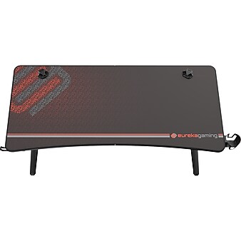 Eureka Ergonomic 47" Computer Gaming Desk, Black (STGD010)
