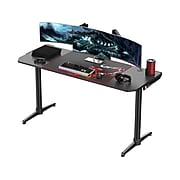 Eureka Ergonomic 61" Computer Gaming Desk, Black (STGD011)