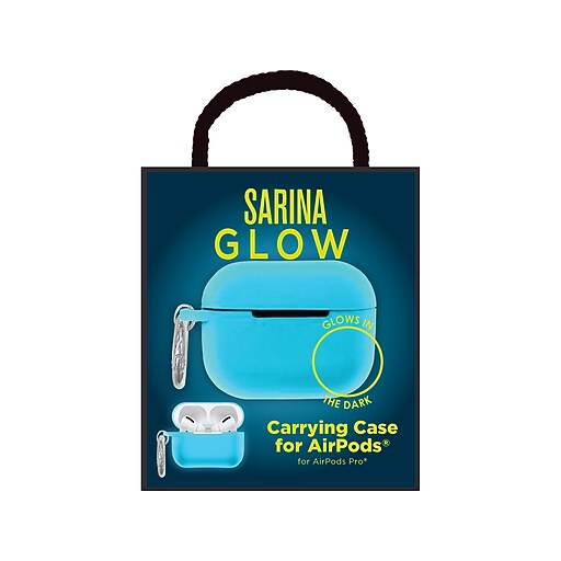 Sarina GlowintheDark Case for AirPods Pro, Assorted Colors (SA