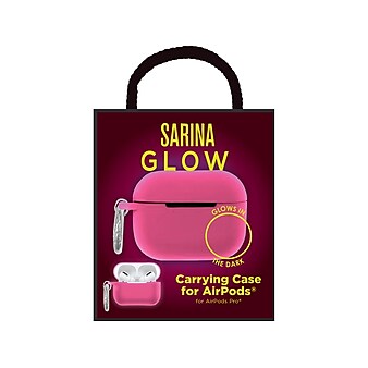 Sarina Glow-in-the-Dark Case for AirPods Pro, Assorted Colors (SA-APROGL-ASST)
