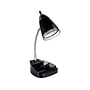 V-Light LED Organizer Desk Lamp, 16" Black/Chrome (SVCA2148104B)~#|#~sp145955222_sc7