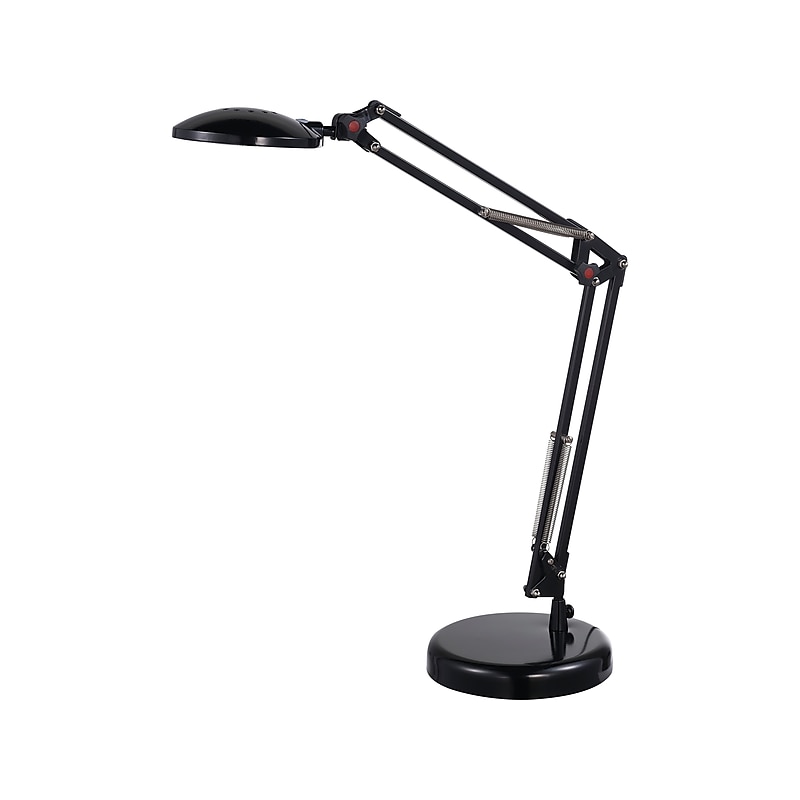 V-Light LED Architect Desk Lamp, 10", Black Glossy (SVL913863B) image 1