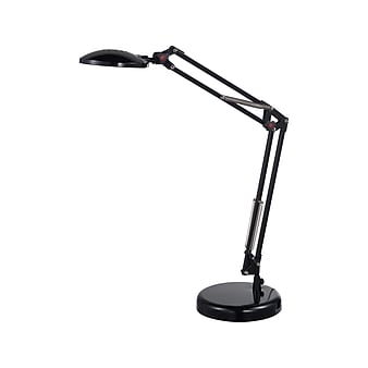 V-Light LED Architect Desk Lamp, 10", Black Glossy (SVL913863B)