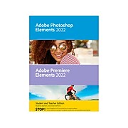 Adobe Photoshop Elements 2022/Premiere Elements 2022 Student & Teacher Edition for 1 User, Windows