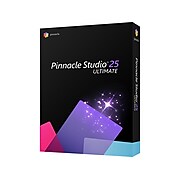 Corel Pinnacle Studio 25 Ultimate for 1 User, Windows 10, Download (ESDPNST25ULML)