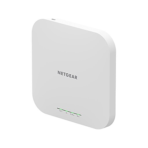 Netgear AX1800 Dual Band WiFi 5 Access Point, White (WAX610-100NAS