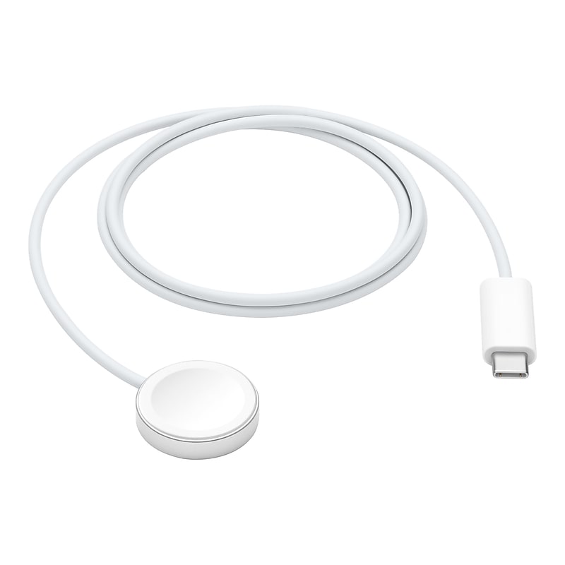 Apple 3.3' Charging Cable for Apple Watch, White (MLWJ3AM/A) image 1