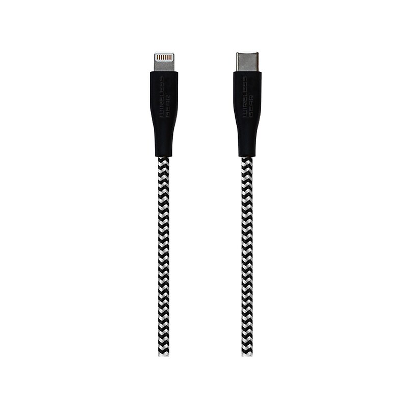 ESI Wireless Gear 6' USB-C to Lighting Power Cable, Male to Male, Black (BL3390) image 1