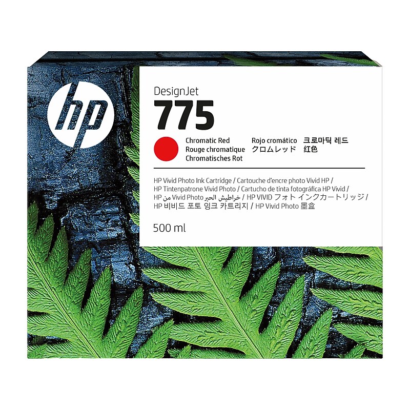 HP 775 Chromatic Red Standard Yield Ink Cartridge (1XB20A) image 1