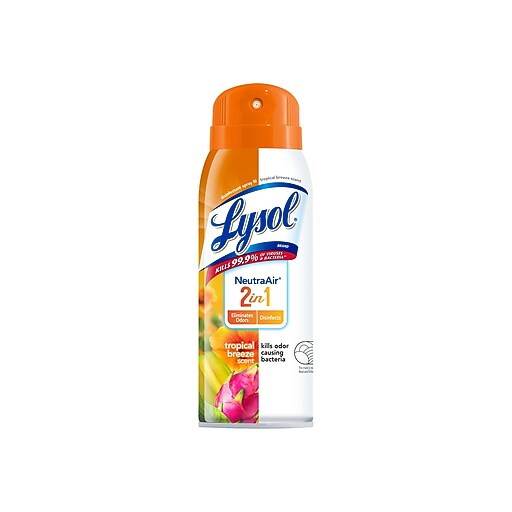 Lysol Neutra Air 2 in 1 Aerosol Air Freshener, Tropical Breeze Scent