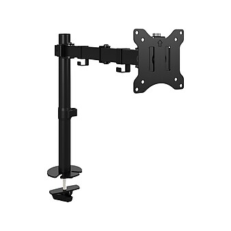 Bush Business Furniture Adjustable Monitor Arm, 17"-32", Satin Black (AC99892-03)