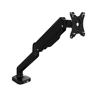 Bush Business Furniture Adjustable Monitor Arm, 17"-32", Satin Black (AC99890-03)