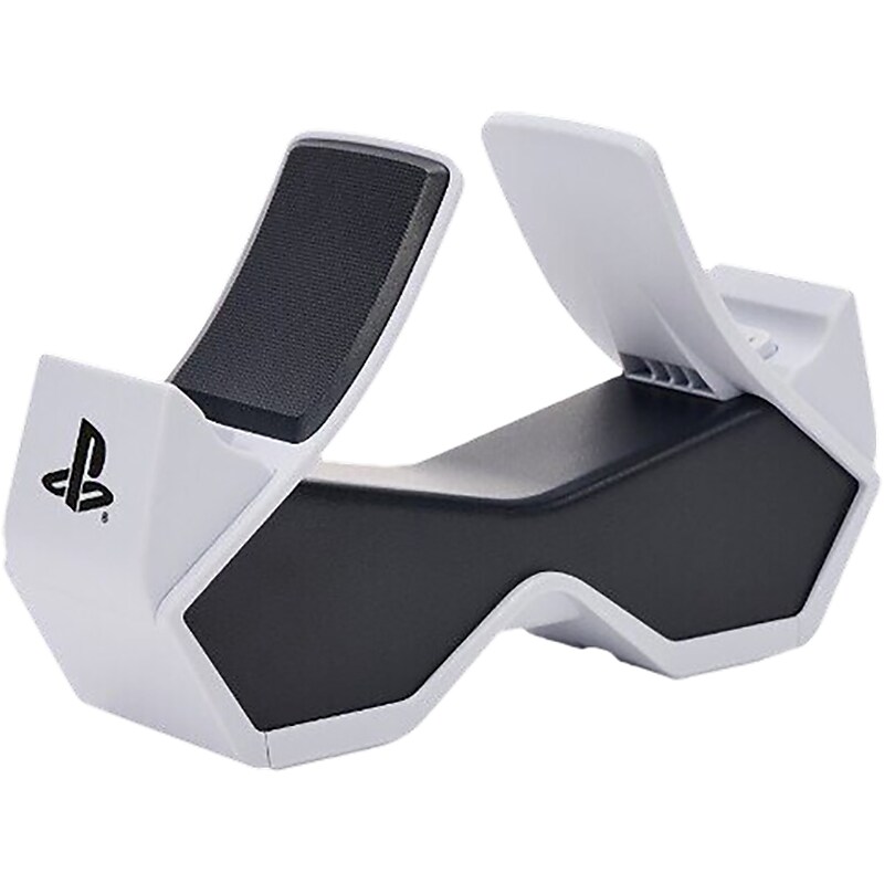 PowerA Twin Charging Station for PlayStation 5 DualSense Controllers, Black/White (1516956-01) image 1