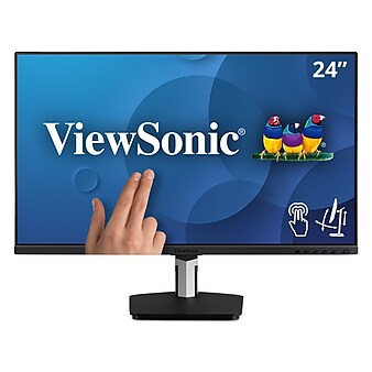 ViewSonic 24" 60 Hz LED Monitor, Black (TD2455)