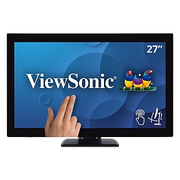 ViewSonic 27" 1080p Touch Screen Monitor, Black (TD2760)