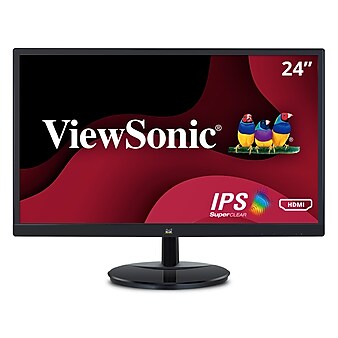 ViewSonic 24" 1080p IPS LED Monitor, Black (VA2459-smh)