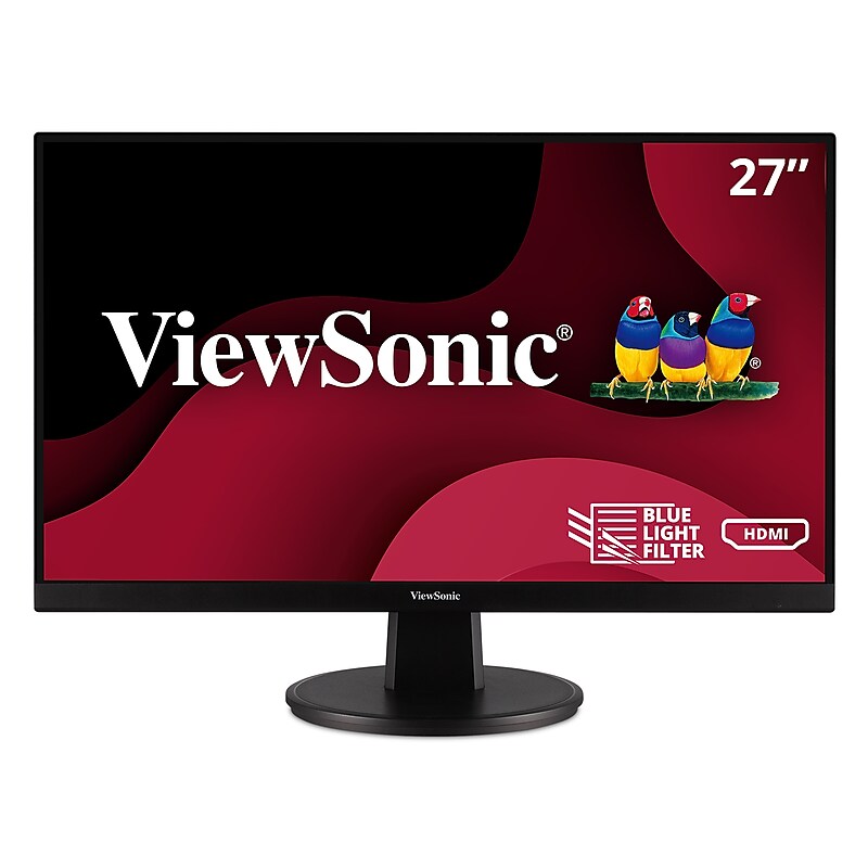 ViewSonic 27" 100Hz LED Monitor, Black (VA2747-MH) image 1