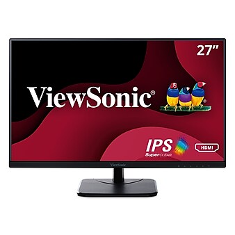 ViewSonic 27" LED Monitor, Black (VA2456-MHD)