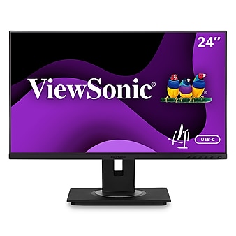 ViewSonic 24" 1080p IPS LED Ergonomics Monitor, Black  (VG2455)