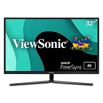 ViewSonic 32" 4K Ultra HD IPS LED Monitor, Black (VX3211-4K-mhd)