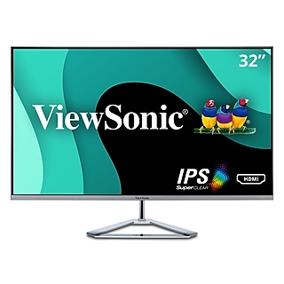 ViewSonic 32" FHD 75Hz LCD Monitor, Silver/Black (VX3276-MHD)~#|#~sp146468043_sc7