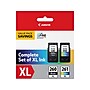 Canon 260XL/261XL Black and TriColor High Yield Ink Cartridge, 2/Pack (3706C005)~#|#~sp146477593_sc7